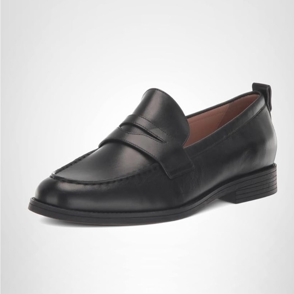 New Cole Haan Stassi Black Leather Loafers
